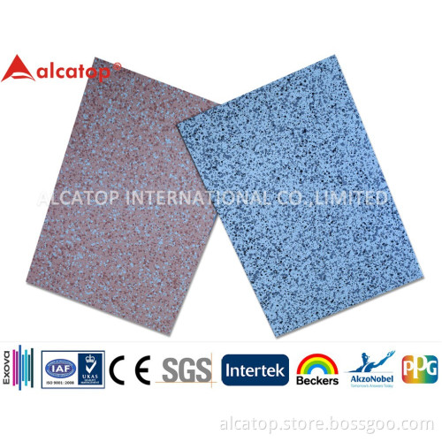 Construction Aluminum Panel with Stone Texture